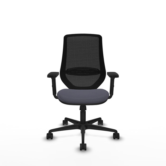 PIQUERAS Y CRESPO Silla de oficina Mardos con mecanismo Sincro, Gris oscuro y Negro PIQUERAS Y CRESPO Silla de oficina Mardos con mecanismo Sincro, Gris oscuro y Negro