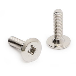 UCAFIX Tornillo Cabeza Plana M4 Níquel Largo 22.5 mm Komby