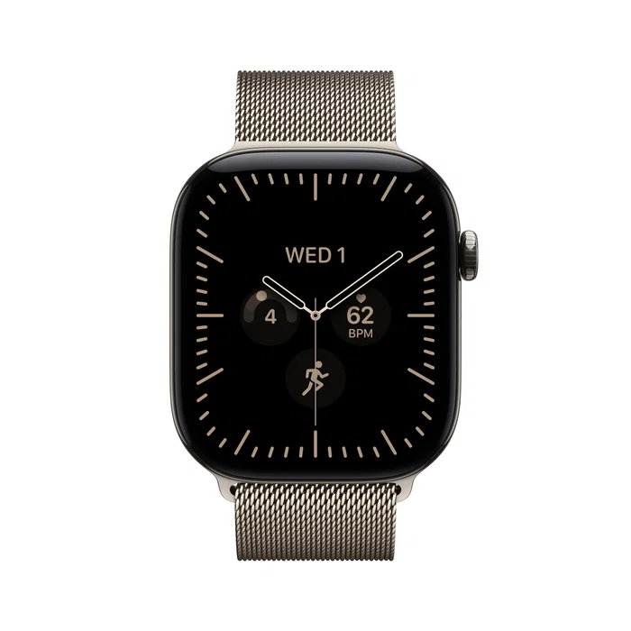 Apple Watch Series 12 GPS + Cellular 42 mm Titanio Natural con Milanese Loop