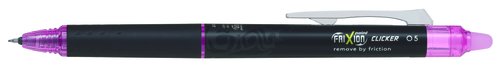 PILOT Bolígrafo Borrable Frixion Point Clicker 0,5 mm Rosa (Set de 12) PILOT Bolígrafo Borrable Frixion Point Clicker 0,5 mm Rosa (Set de 12)