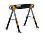 Toughbuilt Caballetes portátiles y mesa de trabajo C700, 2 uds
