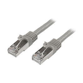 StarTech N6SPAT1MGR Cable de Red Ethernet Cat6 Gigabit Blindado SFTP RJ45 Gris Snagless 1 m