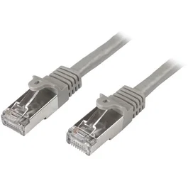 StarTech Cable Ethernet Gigabit Cat6 SFTP de 1m Gris, N6SPAT1MGR - Patch Cable RJ45 Blindado 26 AWG