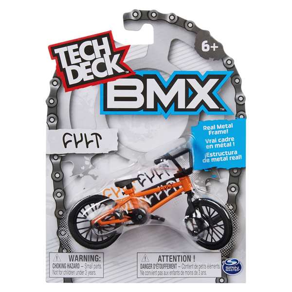 Spin Master Tech Deck Bicicleta BMX de Juguete, Modelos Surtidos, Dimensiones 19x13x5 cm, Edad 5+ Años