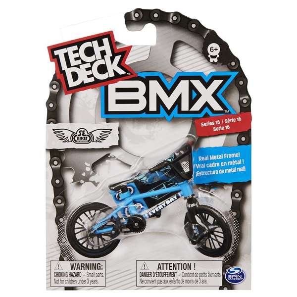 Spin Master Tech Deck Bicicleta BMX de Juguete, Modelos Surtidos, Dimensiones 19x13x5 cm, Edad 5+ Años