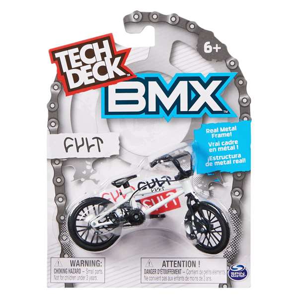 Spin Master Tech Deck Bicicleta BMX de Juguete, Modelos Surtidos, Dimensiones 19x13x5 cm, Edad 5+ Años