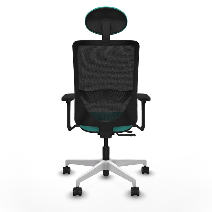 PIQUERAS Y CRESPO Silla de oficina Zulema con mecanismo Sincro/Traslack, Turquesa y Negro PIQUERAS Y CRESPO Silla de oficina Zulema con mecanismo Sincro/Traslack, Turquesa y Negro