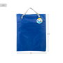 Aktive Esterilla de playa plegable con respaldo reclinable, cojín y bolsillo azul