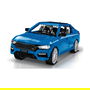 Cobi Skoda Octavia RS Kit de Construcción, 2405 Piezas, Escala 1:12, Modelo 385x165x125 mm, para Mayores de 10 Años, Color Negro y Azul