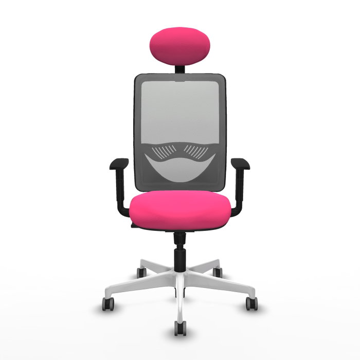 PIQUERAS Y CRESPO Silla de oficina Zulema Rosa con mecanismo Sincro PIQUERAS Y CRESPO Silla de oficina Zulema Rosa con mecanismo Sincro
