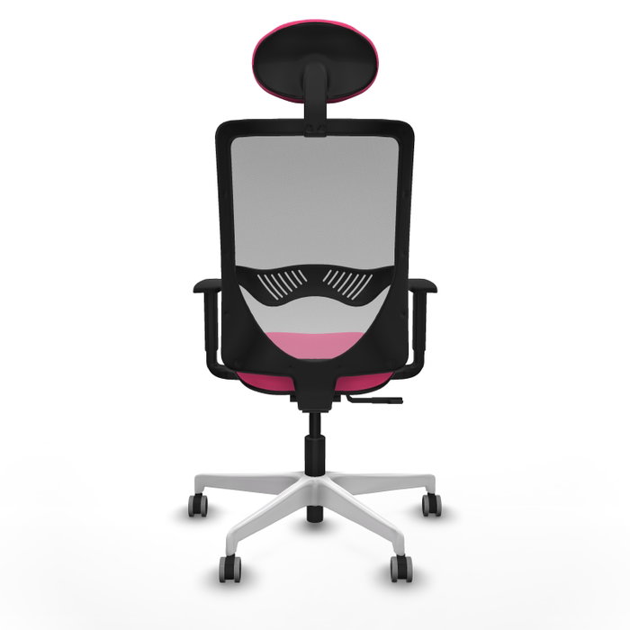 PIQUERAS Y CRESPO Silla de oficina Zulema Rosa con mecanismo Sincro PIQUERAS Y CRESPO Silla de oficina Zulema Rosa con mecanismo Sincro