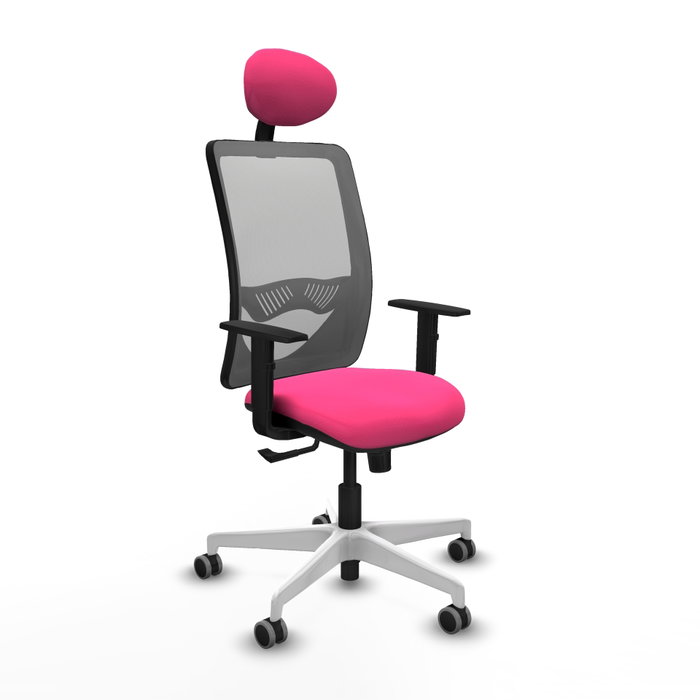 PIQUERAS Y CRESPO Silla de oficina Zulema Rosa con mecanismo Sincro PIQUERAS Y CRESPO Silla de oficina Zulema Rosa con mecanismo Sincro