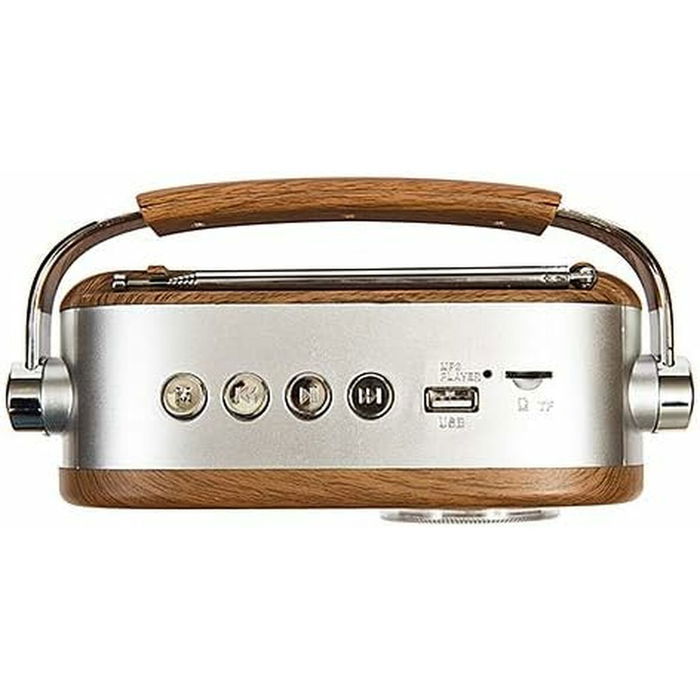 Radio Portátil Bluetooth Kooltech Retro AM/FM Radio Portátil Bluetooth Kooltech Retro AM/FM