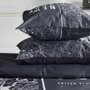 Today JAVA Juego de cama 240x220 cm Estampado New York Negro