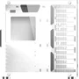Xigmatek Aquarius Plus Arctic ARGB Caja PC Mid Tower ATX/Micro ATX/Mini-ITX 7 Ventiladores ARGB Doble Vidrio Templado Sin Fuente Blanco