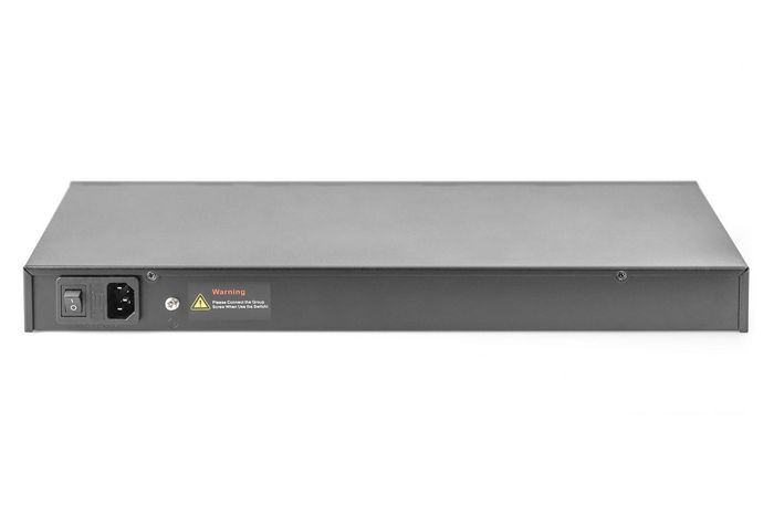 Digitus 24-Port Gigabit Ethernet Switch 10/100/1000Base-T con Kit de Montaje para Rack