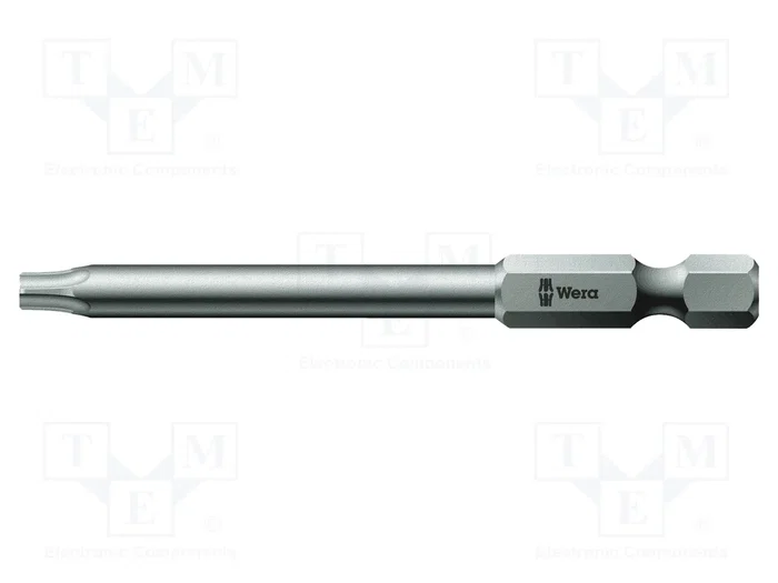 WERA Punta de destornillador Torx® TX15 1/4 inch 70mm WERA Punta de destornillador Torx® TX15 1/4 inch 70mm