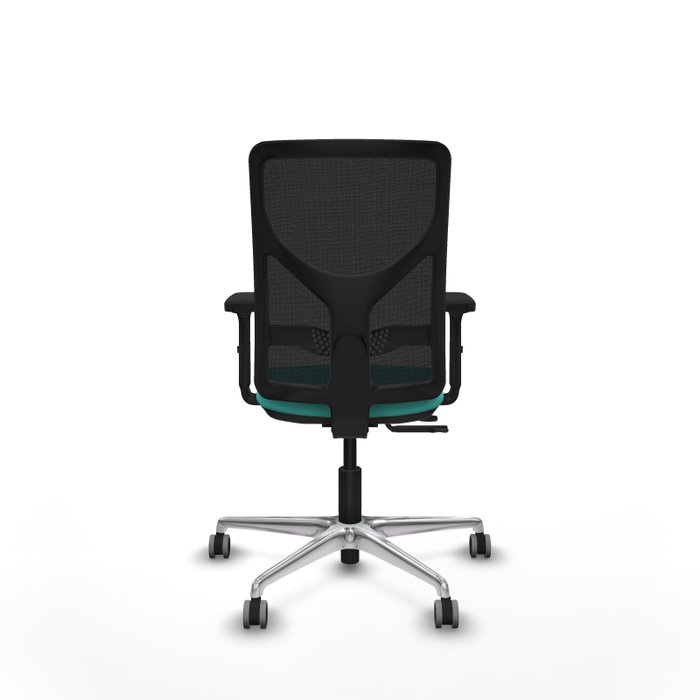 PIQUERAS Y CRESPO Silla de oficina Motilla Turquesa y Negro PIQUERAS Y CRESPO Silla de oficina Motilla Turquesa y Negro