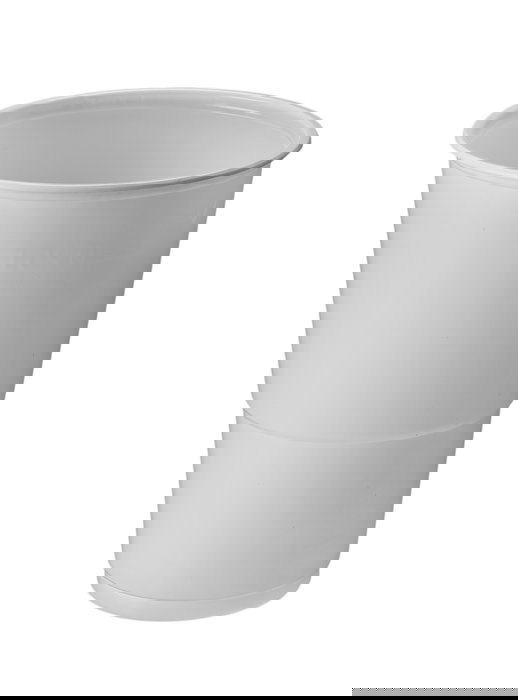 Algon Set-15 Vaso Blanco 330 Cc - Dimensiones: 8,3 cm (ancho) x 11 cm (alto) x 8,3 cm (largo) (24 Unidades)