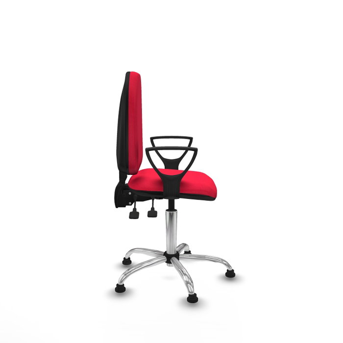 PIQUERAS Y CRESPO Silla de oficina Aýna color Rojo con mecanismo Asincro