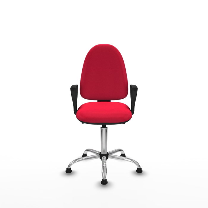 PIQUERAS Y CRESPO Silla de oficina Aýna color Rojo con mecanismo Asincro