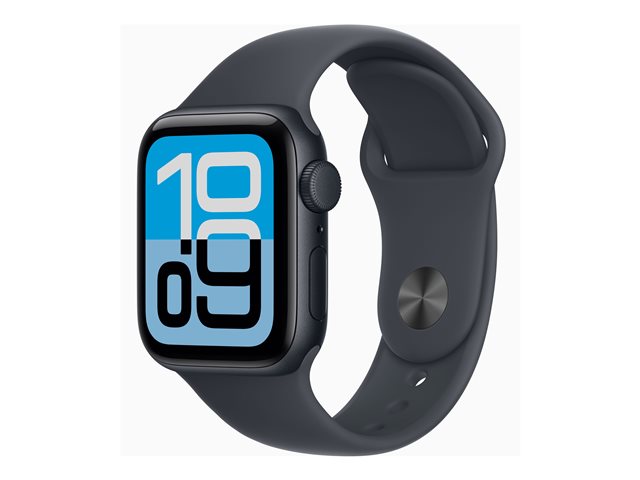 Apple Watch SE 3 GPS 40mm Aluminio Medianoche Correa Deportiva Negra M/L