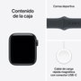 Apple Watch SE 3 GPS 40mm Aluminio Medianoche Correa Deportiva Negra M/L