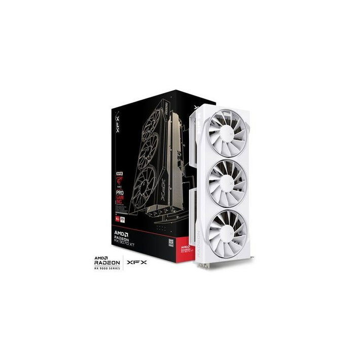 XFX Swift Radeon RX 9070 XT 16GB GDDR6 Blanco XFX Swift Radeon RX 9070 XT 16GB GDDR6 Blanco