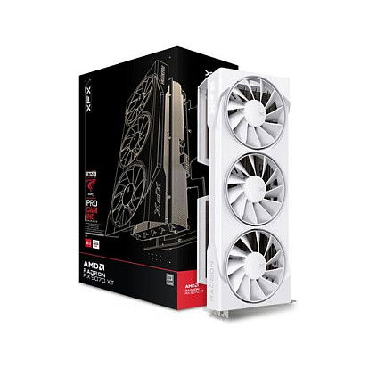 XFX RX 9070 XT 16GB GDDR6 Swift Gaming 3 Fan Blanco PCI Express 5.0 Tarjeta Gráfica