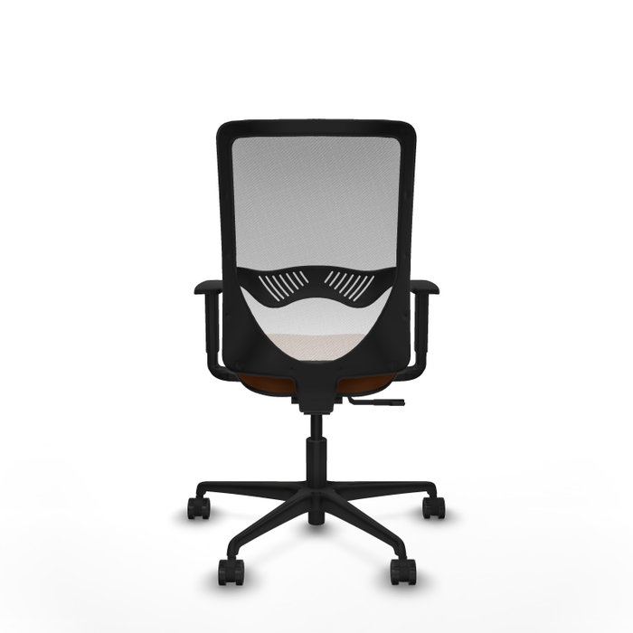 PIQUERAS Y CRESPO Silla de oficina Zulema con mecanismo Sincro, Marrón y Blanco PIQUERAS Y CRESPO Silla de oficina Zulema con mecanismo Sincro, Marrón y Blanco