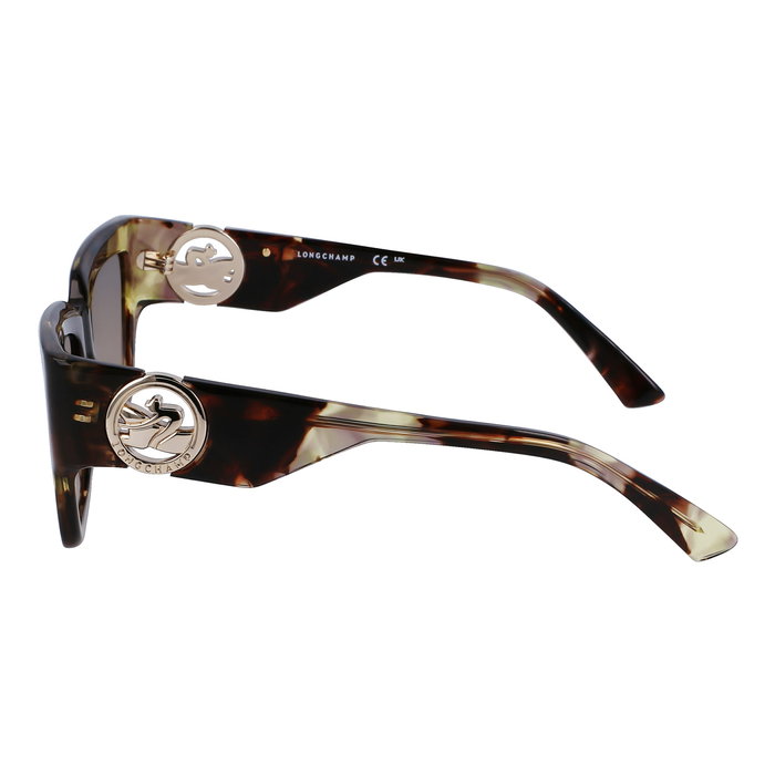Longchamp LO735S-205 Gafas de sol para mujer Verde/Marrón Longchamp LO735S-205 Gafas de sol para mujer Verde/Marrón