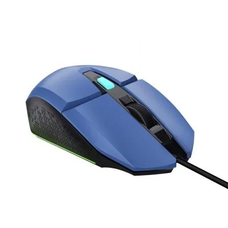 Trust Gaming GXT 109 Felox Ratón Gaming, 6400 DPI, Azul
