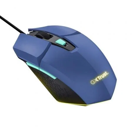 Trust Gaming GXT 109 Felox Ratón Gaming, 6400 DPI, Azul
