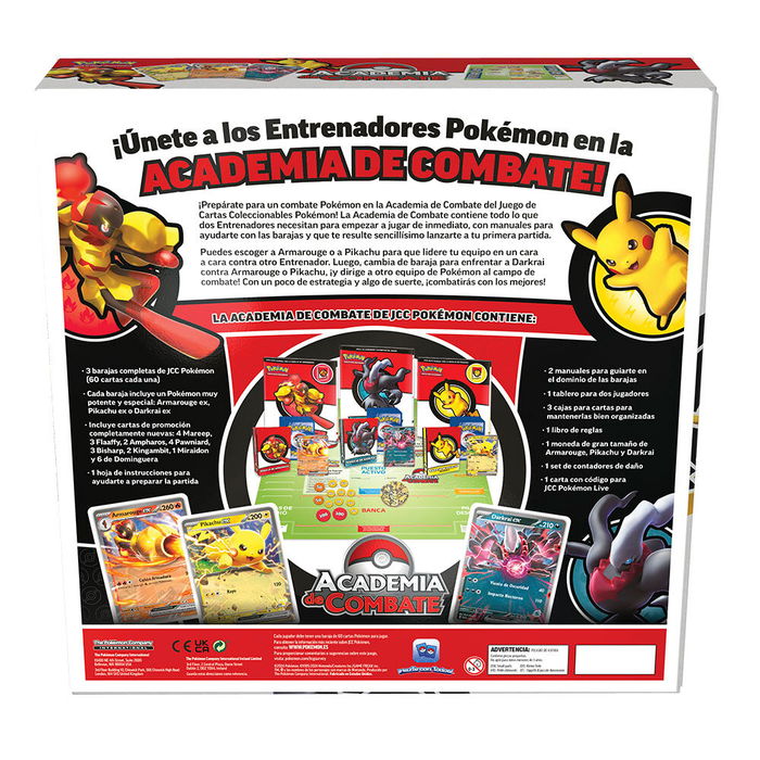 Pokemon Juego de Cartas Academia de Combate Academy Edición Español