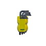 Mota Herramientas Juego de Llaves Torx Tamper LR91 9 Piezas Acero Galvanizado