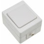 Kopp Interruptor conmutador de superficie 10ax 250v~ Blanco