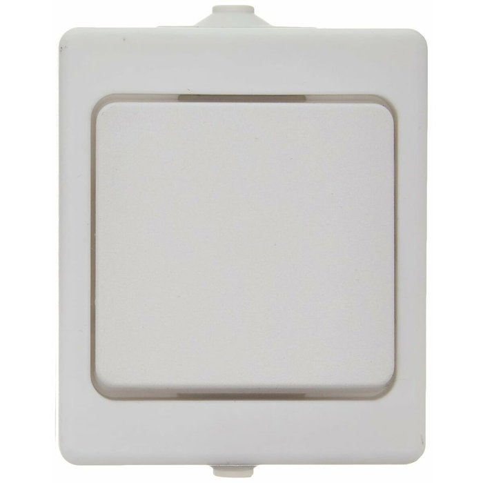Kopp Interruptor conmutador de superficie 10ax 250v~ Blanco