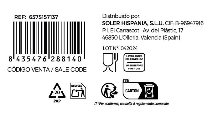 Oberglas Set 6 Copas XXL Sensation 80 cl