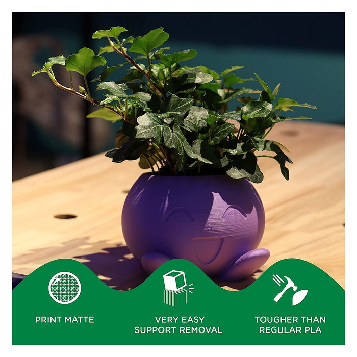 Polmask PLA 1,75mm Filamento de Impresión 3D 1kg - Color Teal Ártico