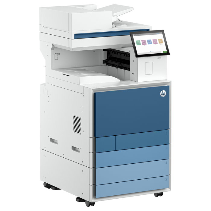 HP LaserJet Enterprise MFP 8801dn - Impresora Multifunción Color Láser A3, 60 ppm, Duplex Automático, WiFi, Ethernet, 6GB RAM, 500GB HDD