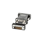 ROLINE Adaptador DVI a VGA Negro