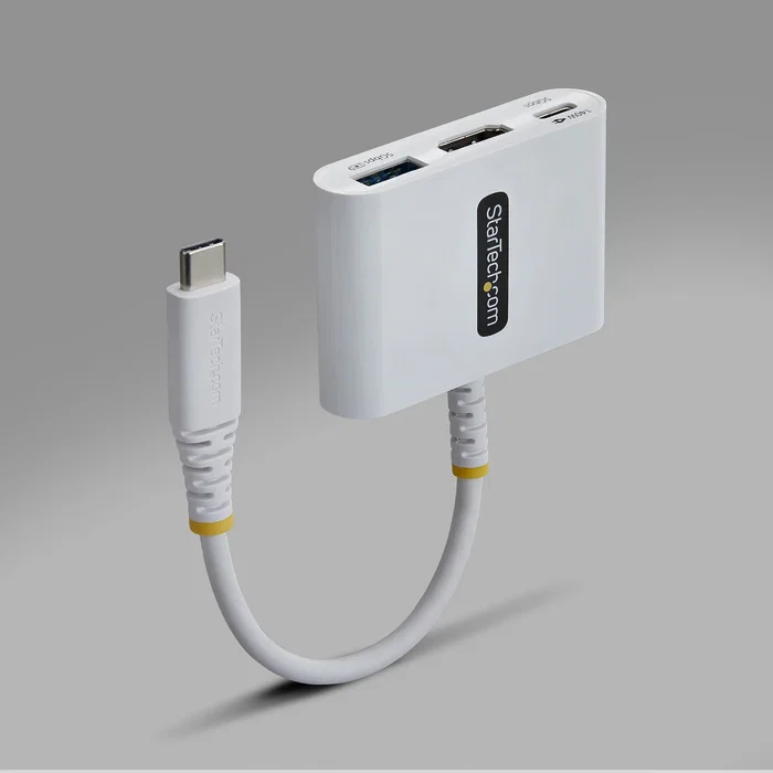 StarTech.com Dock Hub Multipuertos USB Tipo C a HDMI Blanco