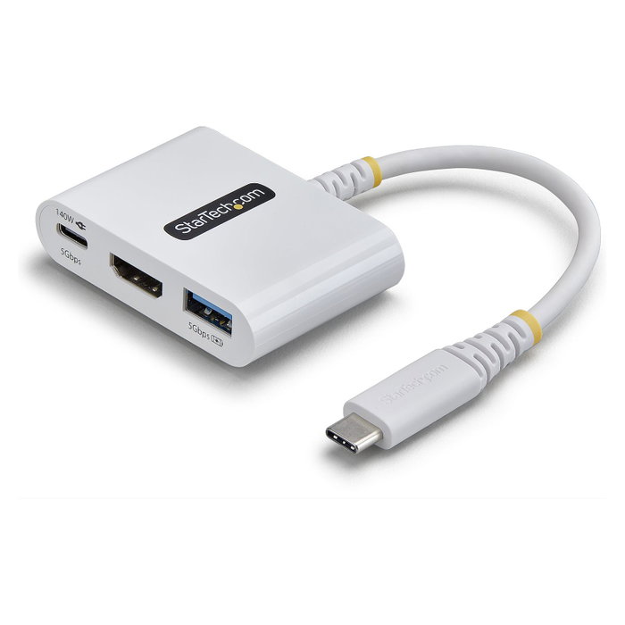 StarTech.com Dock Hub Multipuertos USB Tipo C a HDMI Blanco