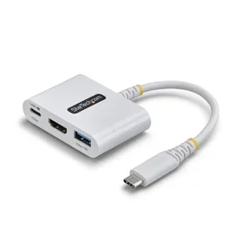 StarTech.com Dock Hub Multipuertos USB Tipo C a HDMI Blanco