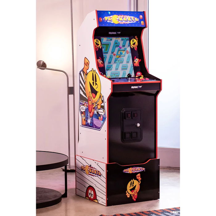 Arcade1Up Máquina Recreativa Arcade 1Up Legacy Edition PAC-MANIA con WiFi, Tablas de Clasificación y Juegos BANDAI NAMCO (GALAGA, GALAXIAN)