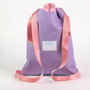 Cerdá Saquito Escolar Stitch Disney Morado