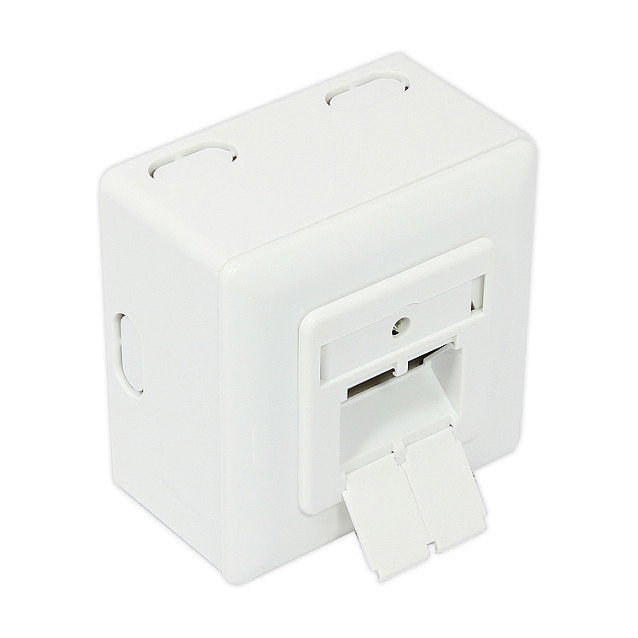 GoodConnections Toma de red Cat. 6, 2xRJ45, Blanco GoodConnections Toma de red Cat. 6, 2xRJ45, Blanco