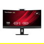 ViewSonic VG3457CV Monitor Curvo 34 Pulgadas (86.4 cm) UltraWQHD 21:9 con Puerto USB-C, HDMI, DisplayPort y Ethernet