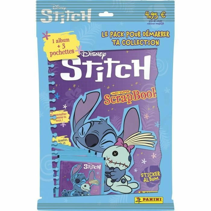 Panini España S.A. Megapack Stitch 2025 - Super Scrapbook (Álbum + 4 Sobres) Panini España S.A. Megapack Stitch 2025 - Super Scrapbook (Álbum + 4 Sobres)