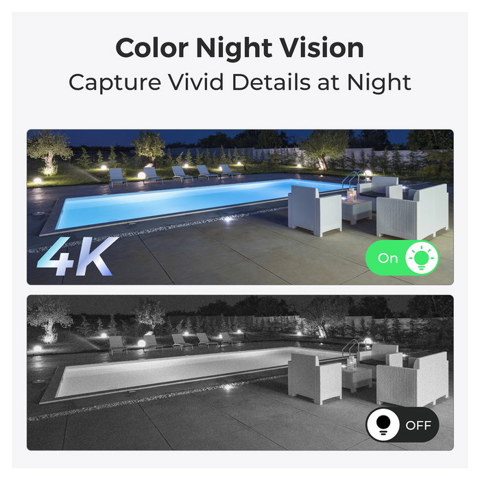 Reolink TrackMix Series P760 Cámara IP PoE Exterior Cableada Visión Nocturna 8MP